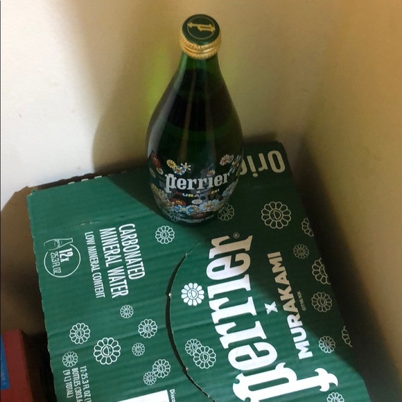 Takashi Murakami Perrier Glass Bottle Limited - Picture 4 of 4